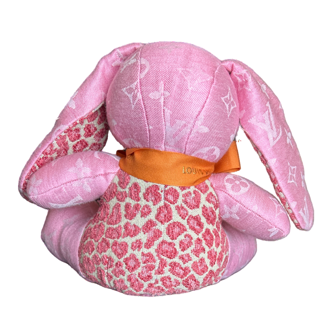 LV Monogram Vintage Silk Scarf Clever Bunny