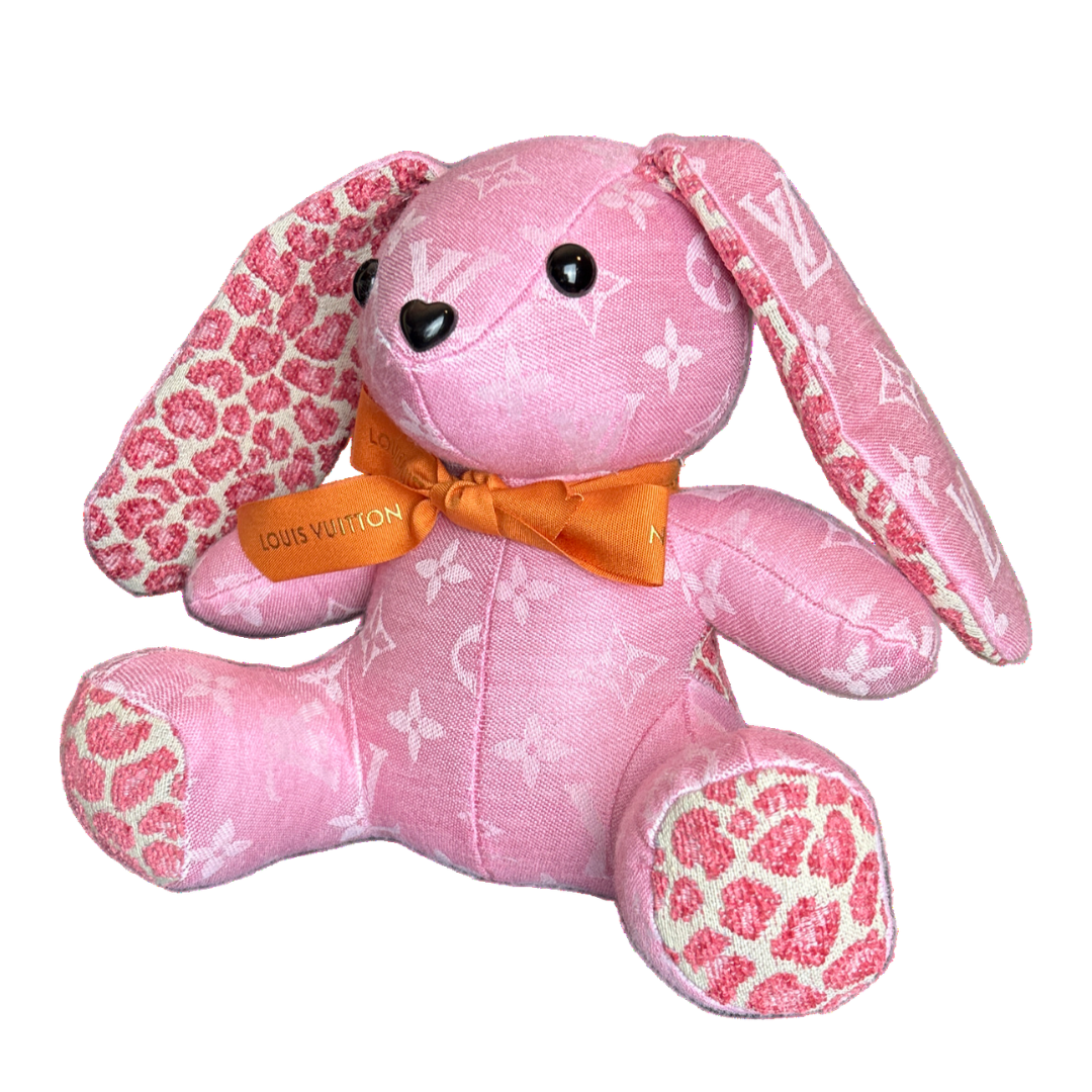 Louis Vuitton Monogram Scarf Patchwork Bunny at Vintage Luxe Up
