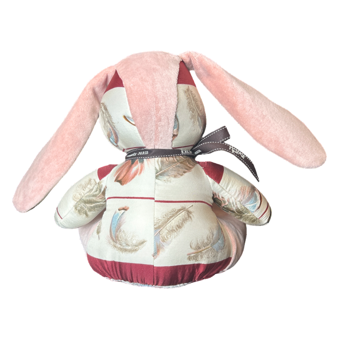 Plumes Vintage Silk Scarf Clever Bunny