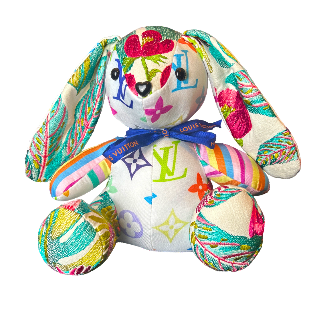 Louis Vuitton Monogram Scarf Patchwork Bunny at Vintage Luxe Up