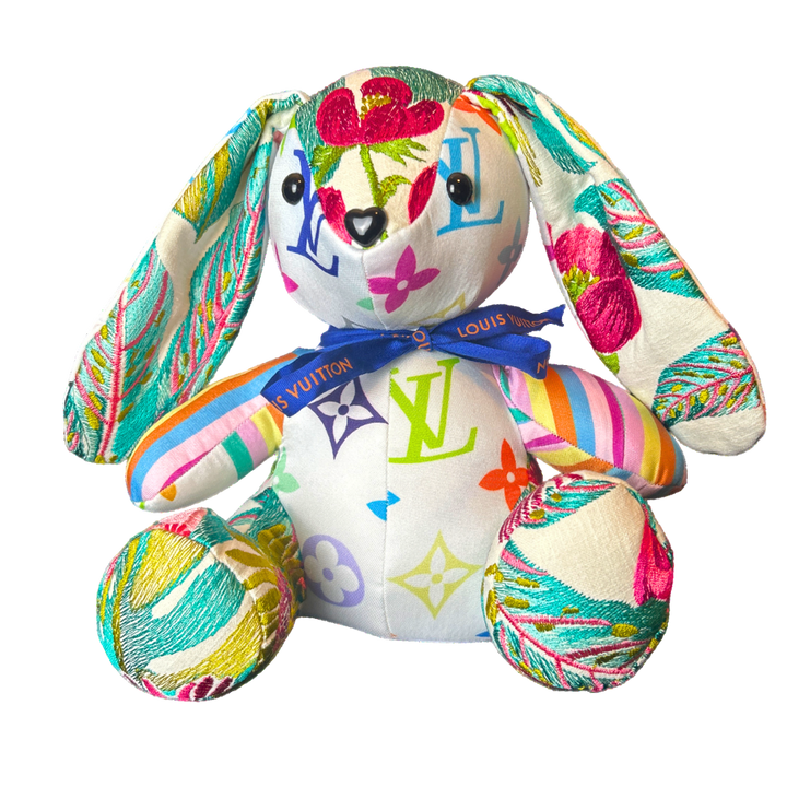 Louis Vuitton Monogram Scarf Patchwork Bunny at Vintage Luxe Up