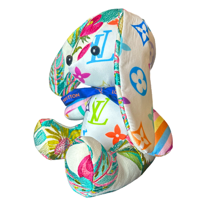 Louis Vuitton Monogram Scarf Patchwork Bunny at Vintage Luxe Up