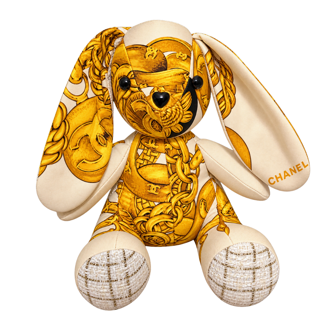 Chanel CC Monogram Scarf | Chanel Bunny Collectible