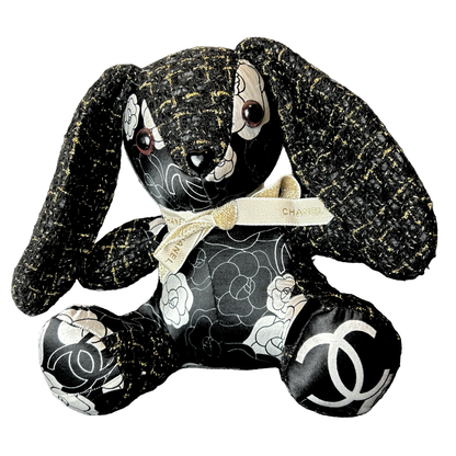 Chanel CC Camellia Scarf Bunny at Vintage Luxe Up