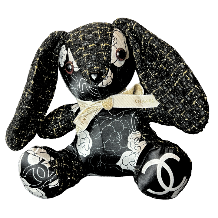 Chanel CC Camellia Scarf Bunny at Vintage Luxe Up