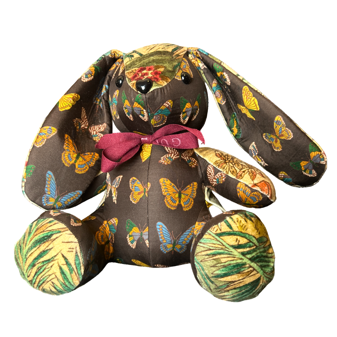 Gucci Farfalle Butterfly Scarf Bunny at Vintage Luxe Up