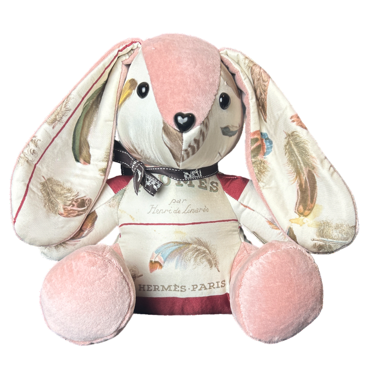 Plumes Vintage Silk Scarf Clever Bunny