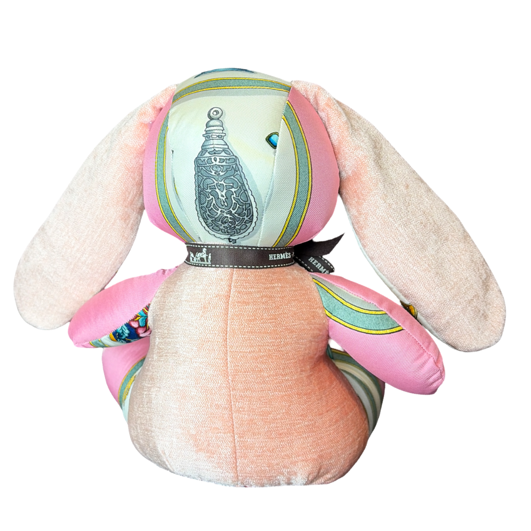 Qu'Importe le Flacon Vintage Silk Scarf Clever Bunny