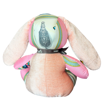 Qu'Importe le Flacon Vintage Silk Scarf Clever Bunny
