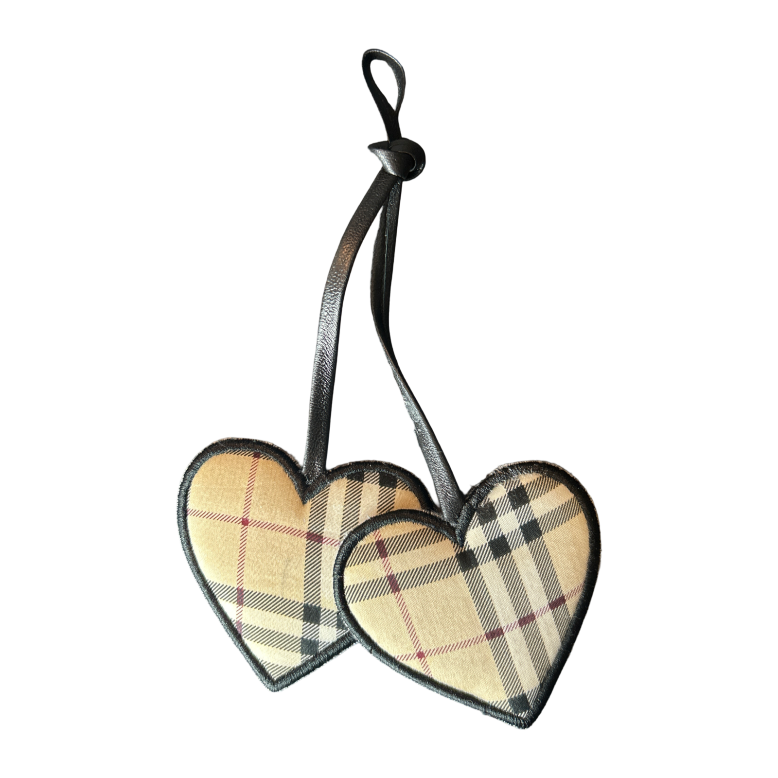 Burberry Nova Check Scarf Bag Charm at Vintage Luxe Up