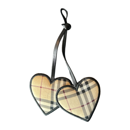 Burberry Nova Check Scarf Bag Charm at Vintage Luxe Up