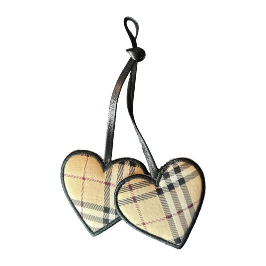 Burberry Nova Check Scarf Bag Charm at Vintage Luxe Up