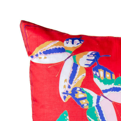 Butterfly Vintage Scarf Pillow 17"