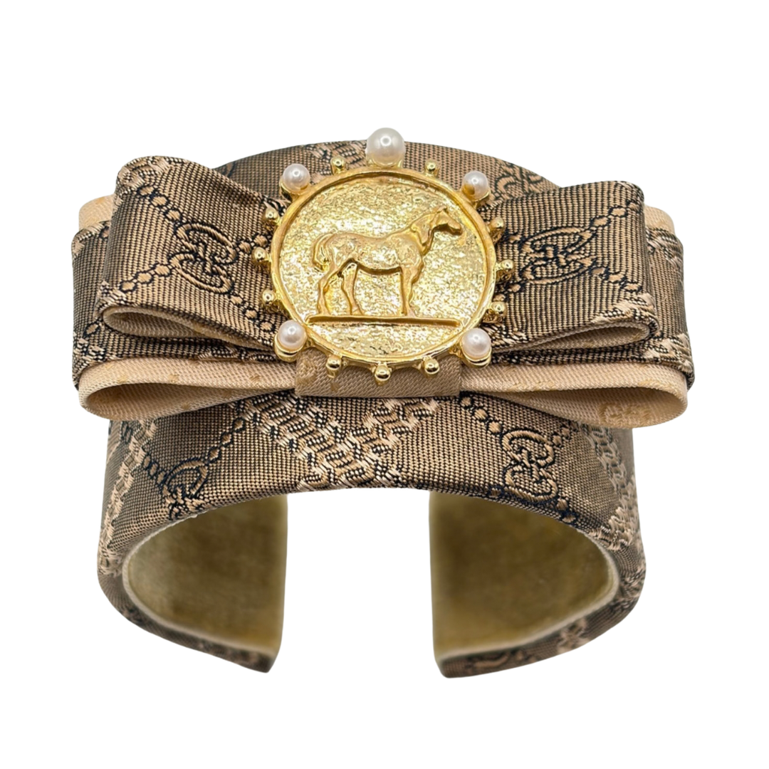 Gucci GG Horse Cuff Bracelet | Gucci Jewelry