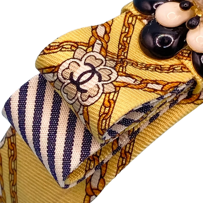 Chanel Necktie Cuff Bracelet by Flock by Wild for Vintage Luxe Up