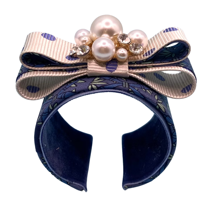 Hermes Necktie Cuff Bracelet by Flock by Wild at Vintage Luxe Up