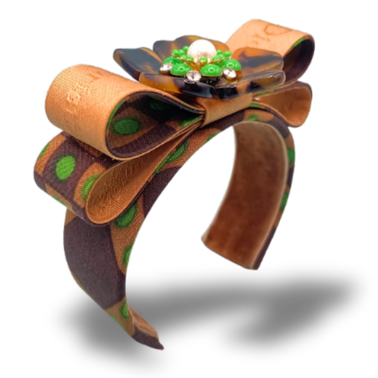 Dior Necktie Cuff Bracelet by Flock by Wild for Vintage Luxe Up