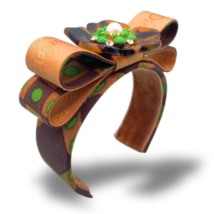 Dior Necktie Cuff Bracelet by Flock by Wild for Vintage Luxe Up