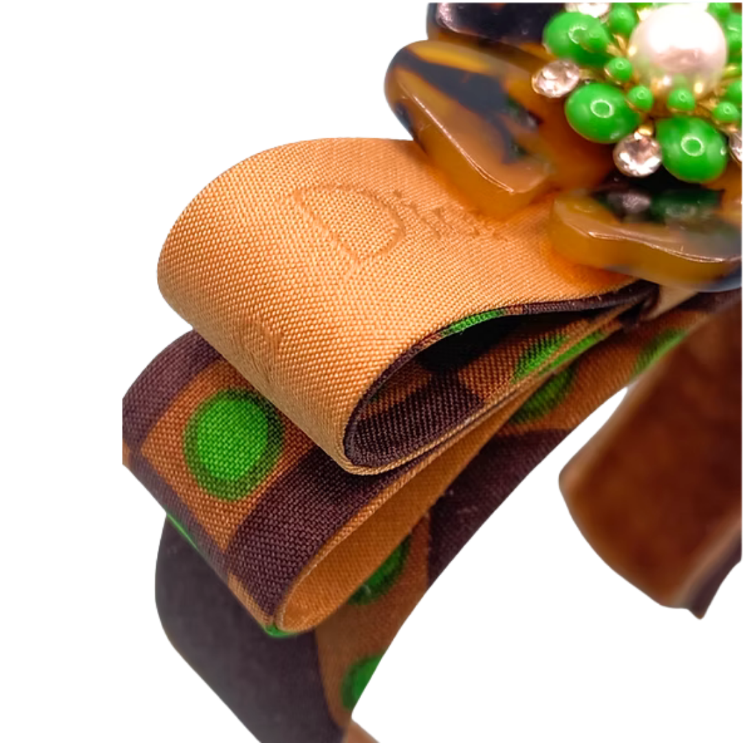 Dior Necktie Cuff Bracelet by Flock by Wild for Vintage Luxe Up