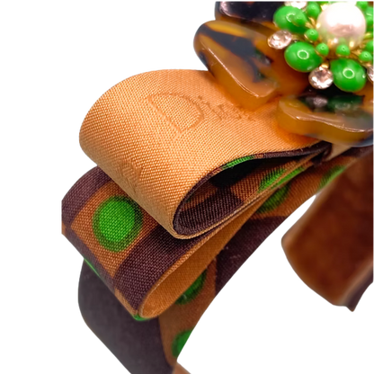 Dior Necktie Cuff Bracelet by Flock by Wild for Vintage Luxe Up