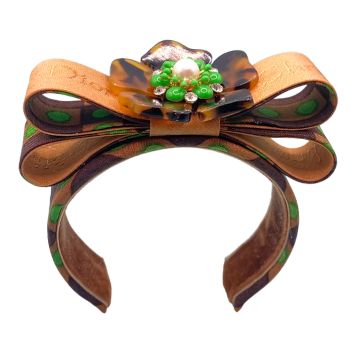 Dior Necktie Cuff Bracelet by Flock by Wild for Vintage Luxe Up