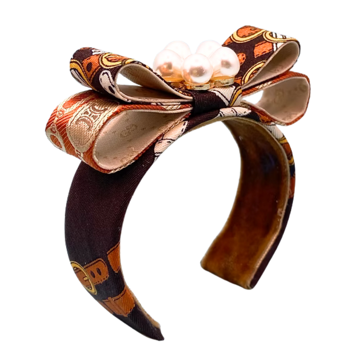 Gucci Necktie Cuff Bracelet by Flock by Wild for Vintage Luxe Up