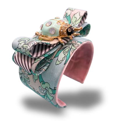 Pucci Necktie Cuff Bracelet by Flock by Wild for Vintage Luxe Up