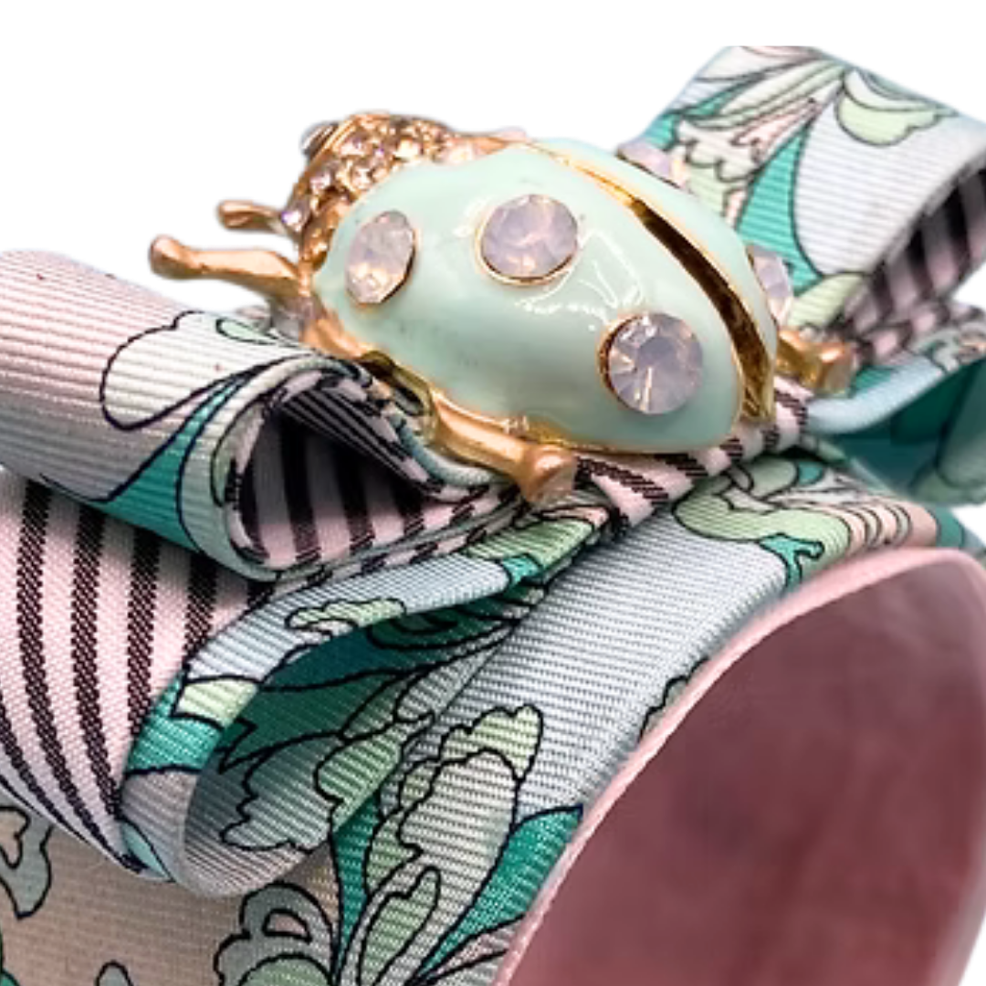 Pucci Necktie Cuff Bracelet by Flock by Wild for Vintage Luxe Up