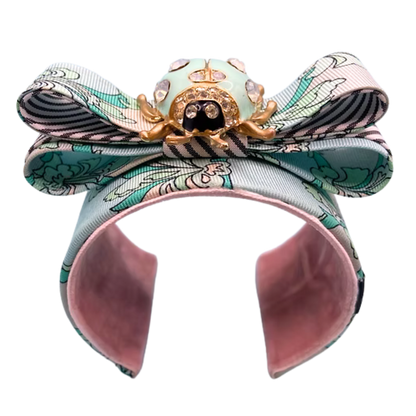 Pucci Necktie Cuff Bracelet by Flock by Wild for Vintage Luxe Up