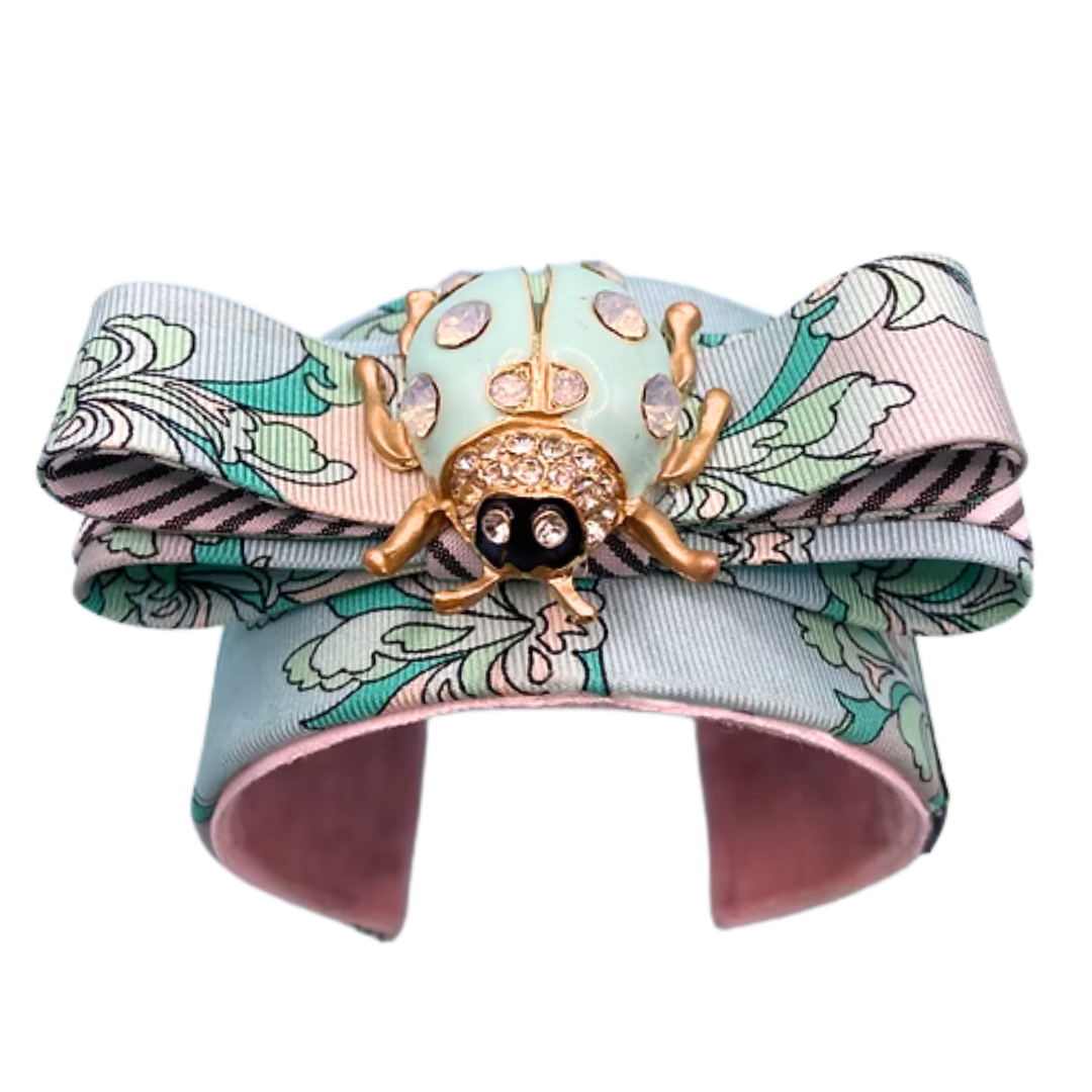 Pucci Necktie Cuff Bracelet by Flock by Wild for Vintage Luxe Up