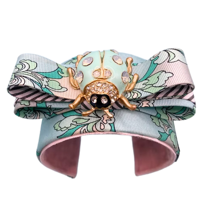 Pucci Necktie Cuff Bracelet by Flock by Wild for Vintage Luxe Up