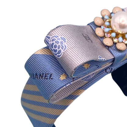 Chanel Necktie Cuff Bracelet by Flock by Wild for Vintage Luxe Up