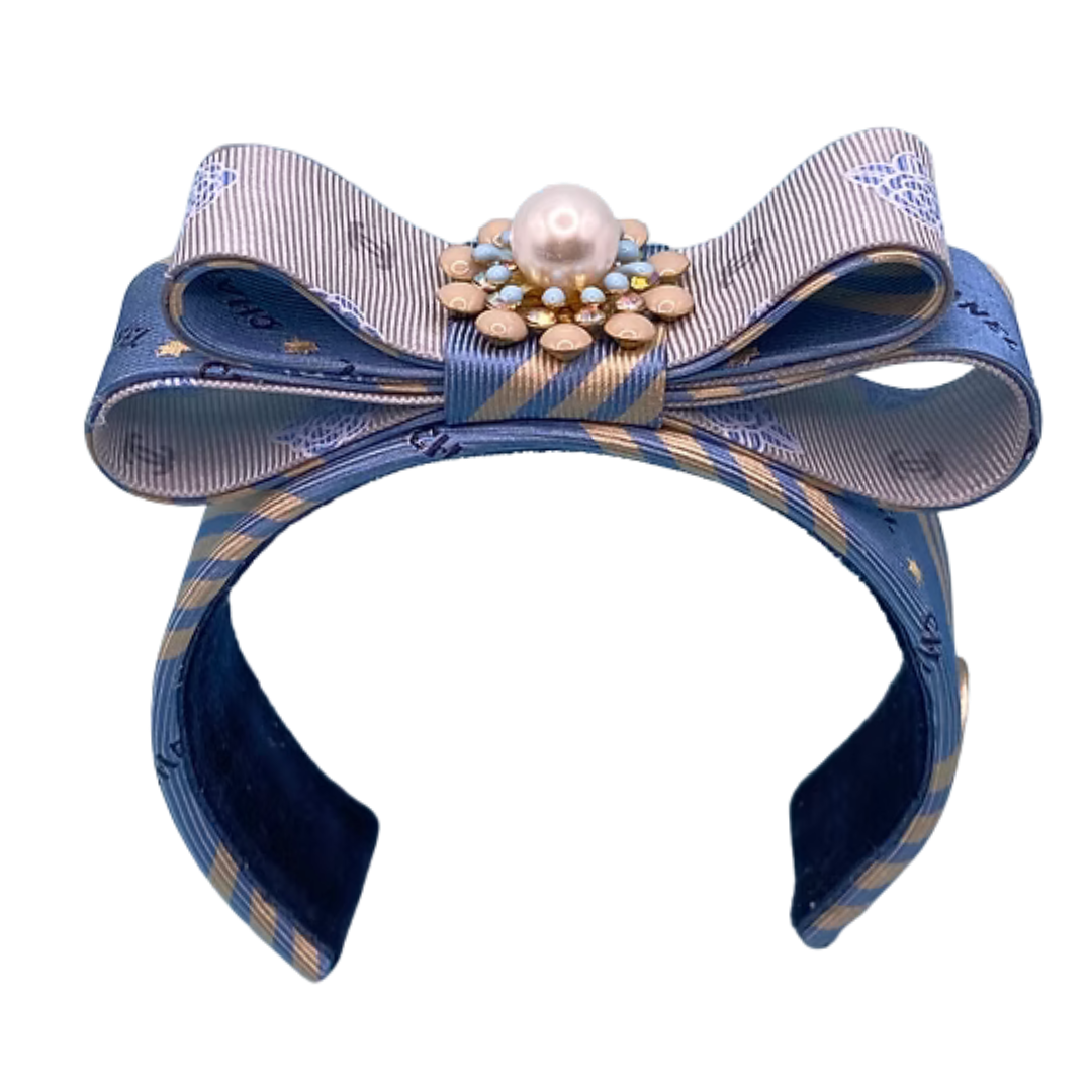 Chanel Necktie Cuff Bracelet by Flock by Wild for Vintage Luxe Up