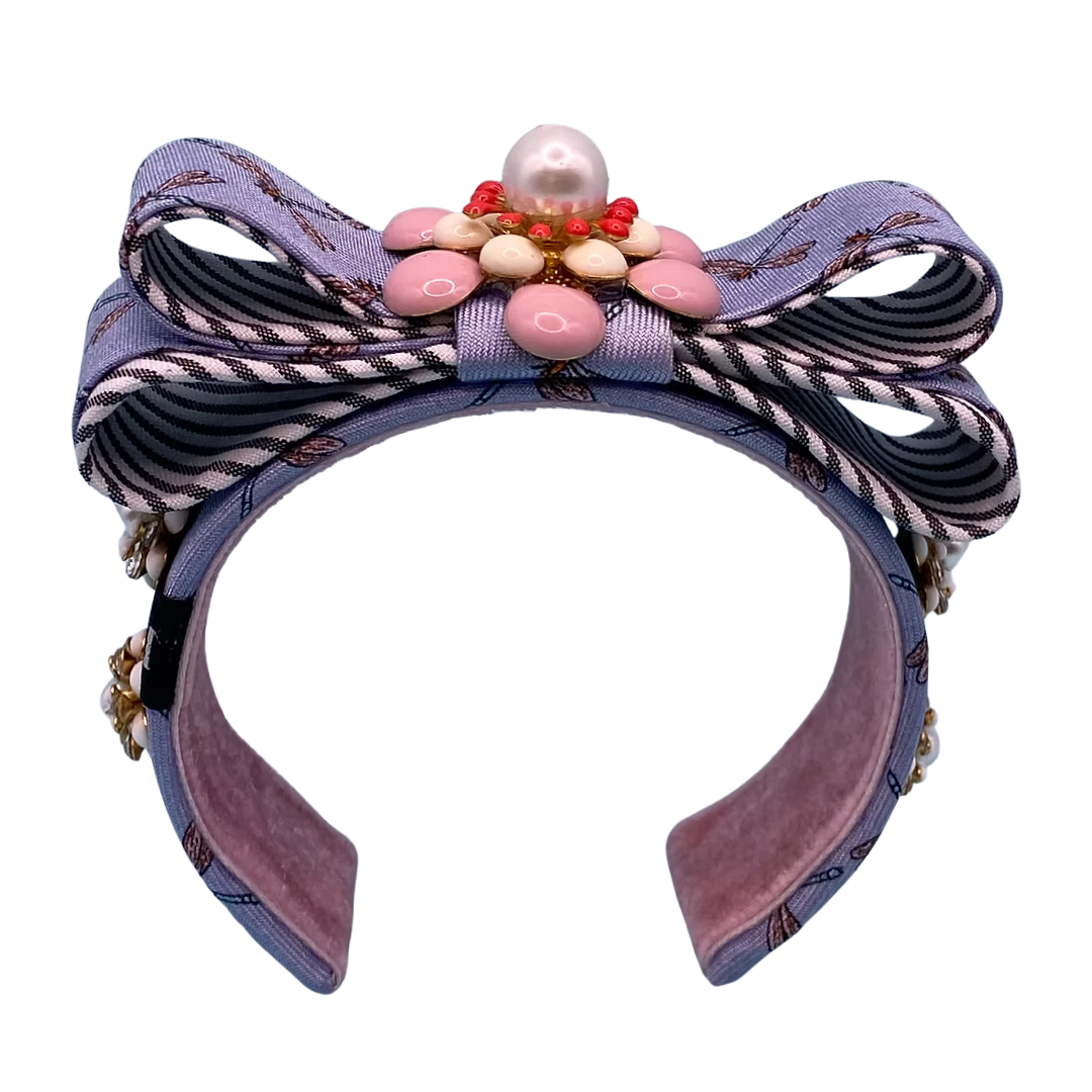 Gucci Necktie Cuff Bracelet by Flock by Wild for Vintage Luxe Up