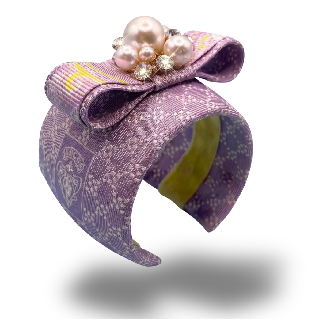 Gucci Silk Necktie Cuff Bracelet by Flock by Wild for Vintage Luxe Up