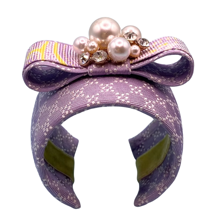 Gucci Silk Necktie Cuff Bracelet by Flock by Wild for Vintage Luxe Up