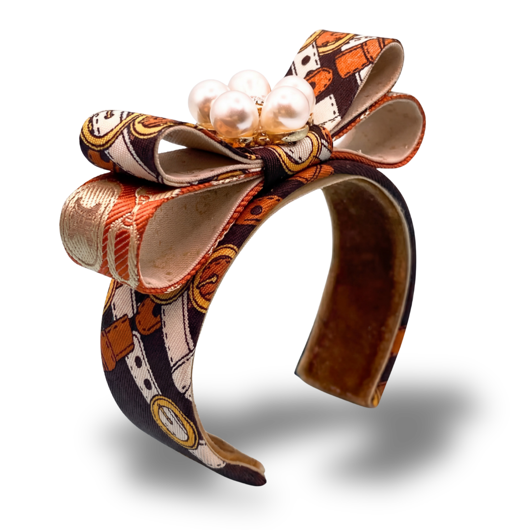 Gucci Necktie Cuff Bracelet by Flock by Wild for Vintage Luxe Up