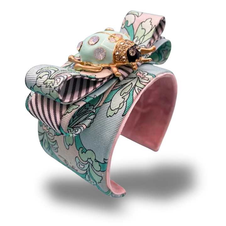 Pucci Necktie Cuff Bracelet by Flock by Wild for Vintage Luxe Up