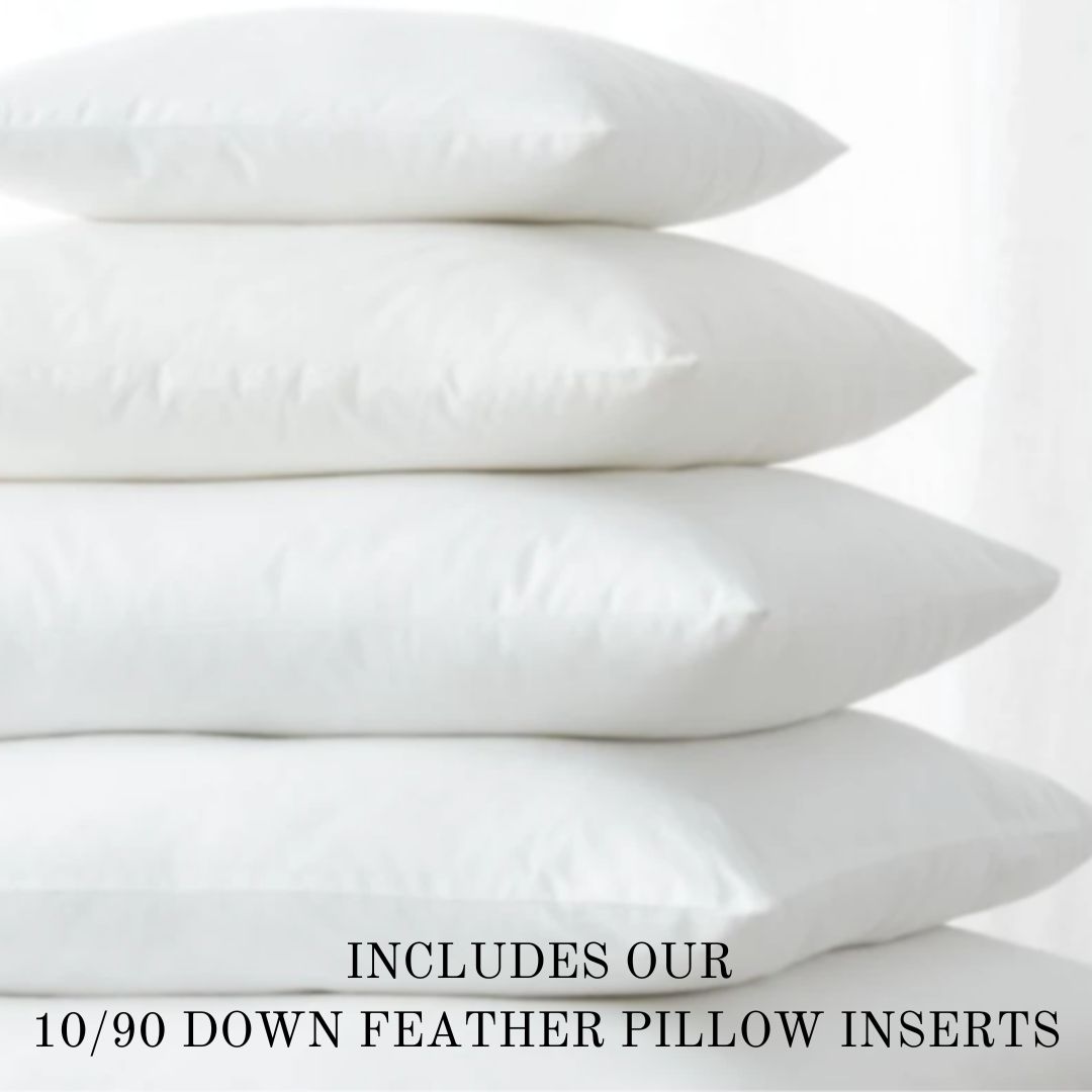 Cannes et Pommeaux Silk Scarf Lumbar Pillow 35"