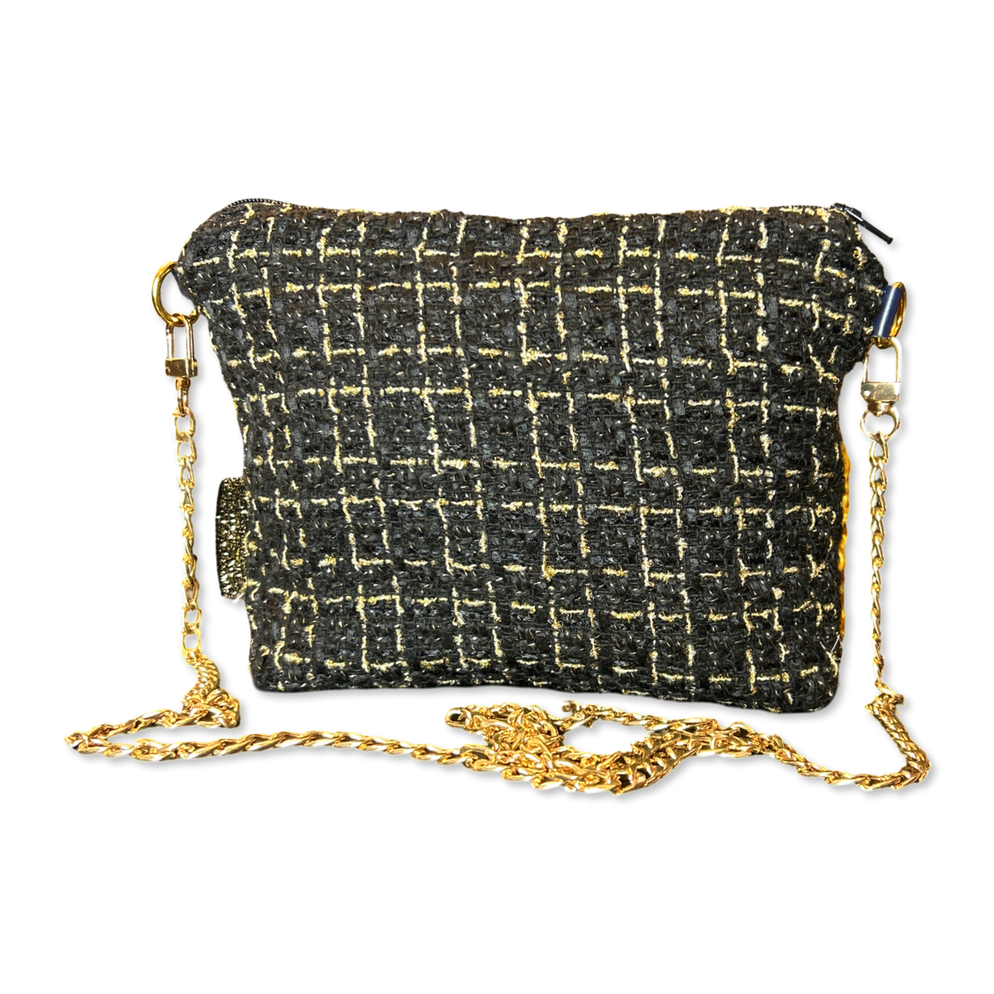 Chanel CC Logo Scarf | Chanel Crossbody Bag at Vintage Luxe Up