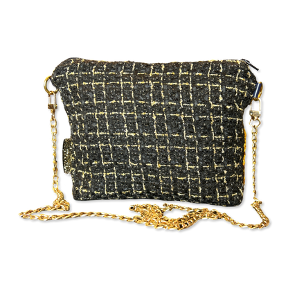 Chanel CC Logo Scarf | Chanel Crossbody Bag at Vintage Luxe Up