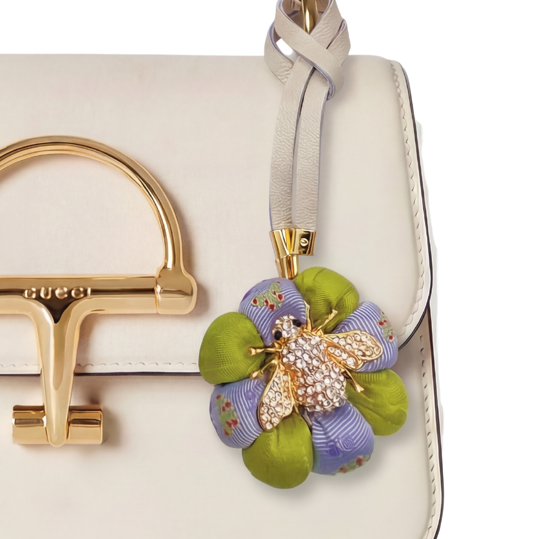 Gucci Necktie Bag Charm by Flock by Wild for Vintage Luxe Up