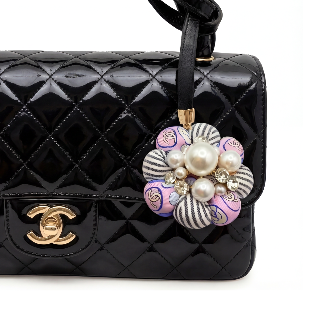 Chanel Necktie Bag Charm by Flock by Wild at Vintage Luxe Up