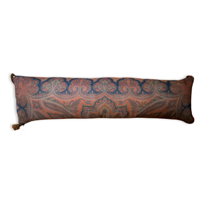 Cinnabar Paisley Vintage Cashmere Scarf Pillows
