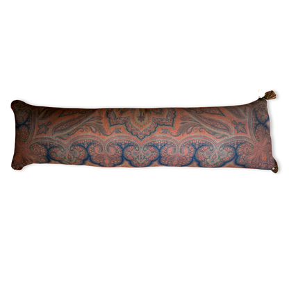 Cinnabar Paisley Vintage Cashmere Scarf Pillows