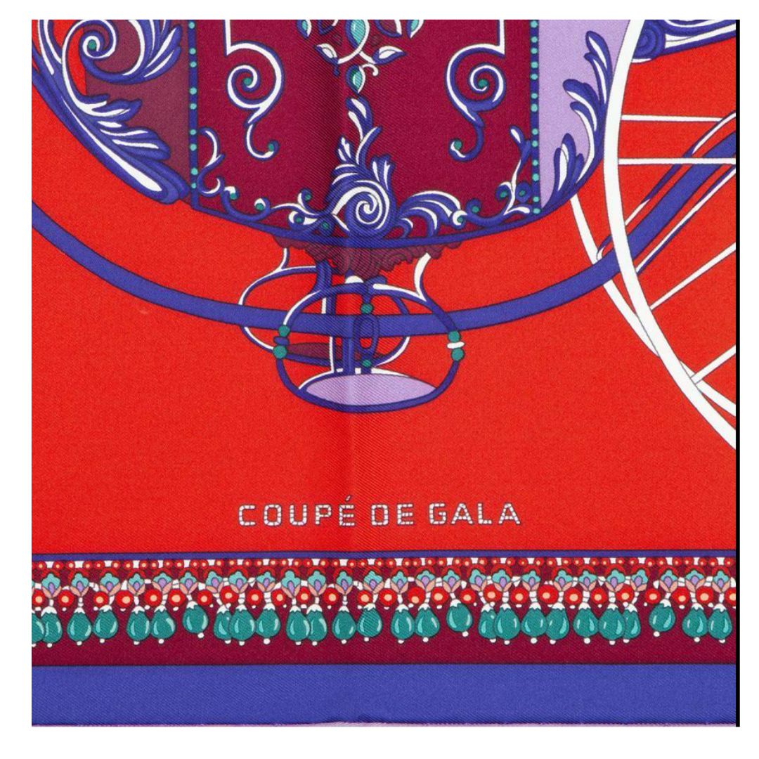 Coupe de Gala Silk Scarf Pillow 17"