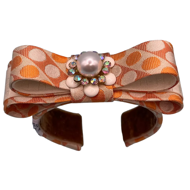 Hermes Necktie Cuff Bracelet by Flock by Wild for Vintage Luxe Up