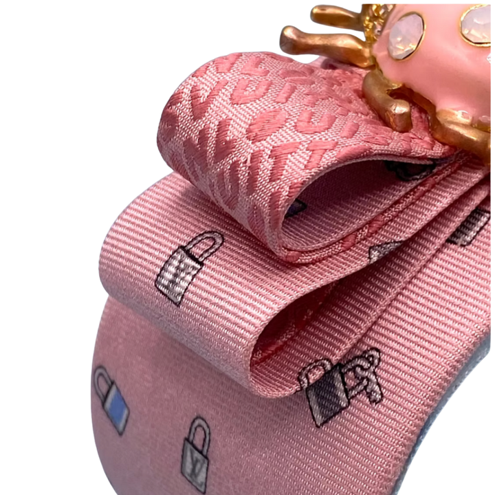 Louis Vuitton Necktie Cuff Bracelet by Flock by Wild for Vintage Luxe Up