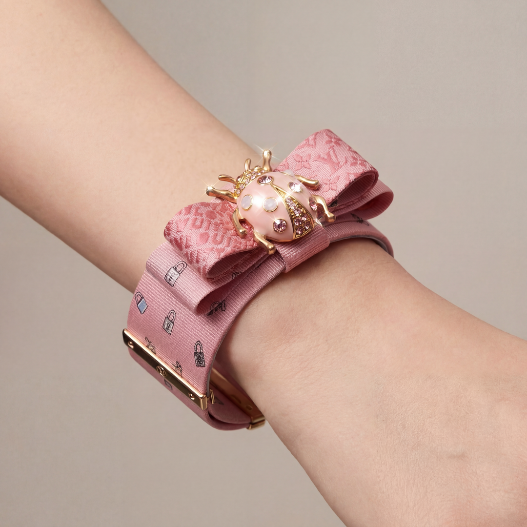 Louis Vuitton Necktie Cuff Bracelet by Flock by Wild for Vintage Luxe Up