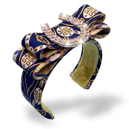 Hermes Necktie Cuff Bracelet by Flock by Wild for Vintage Luxe Up
